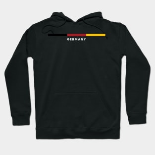 German Tricolor Ensign Striped Colors Hoodie